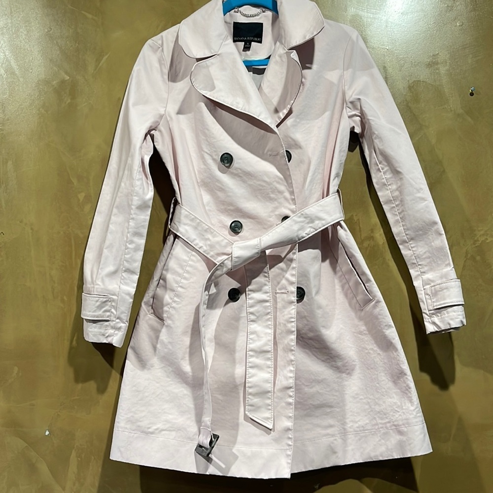 Sz S Banana Republic Trench Coat
